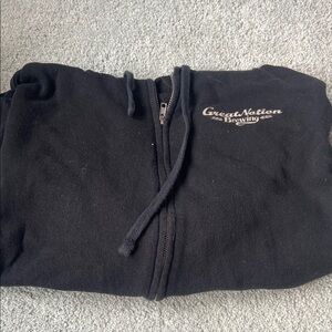 Great Notion Brewing Black Hoodie Vintage